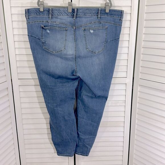 Bombshell Skinny Premium Stretch High-Rise Destructed Jean Size 26 - Picture 9 of 13